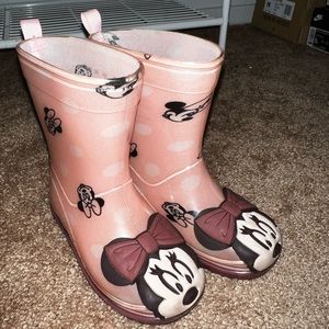 Toddler Minnie Mouse Rain boots